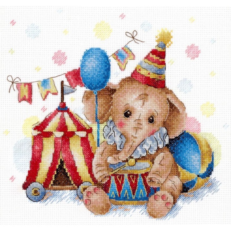 Cross stitch kit "Favorite circus" SNV-836