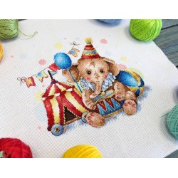 Cross stitch kit "Favorite circus" SNV-836