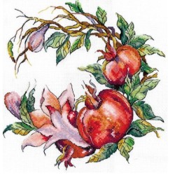 Cross stitch kit 'Pomegranate" SANG-09