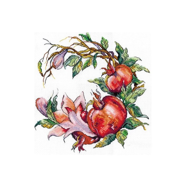 Cross stitch kit 'Pomegranate" SANG-09