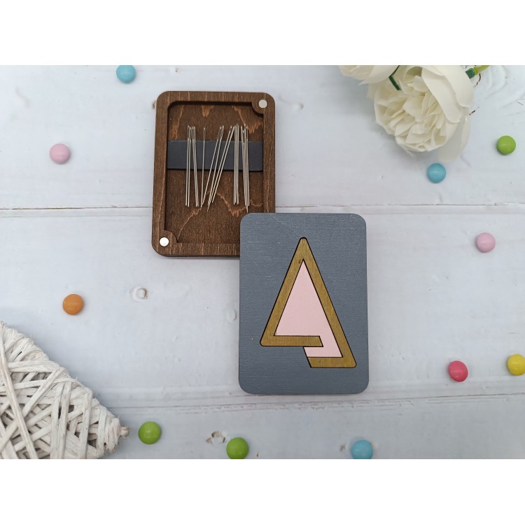 Wooden needle case KF056/106