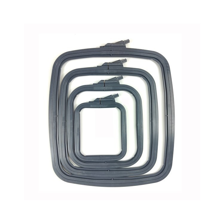 9.5x11 cm Plastic Square Hoop (grey) 170-11GREY