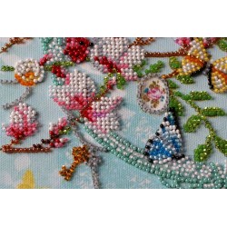 Mid-sized bead embroidery kit "Keys to the spring" AAMB-020