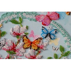 Mid-sized bead embroidery kit "Keys to the spring" AAMB-020