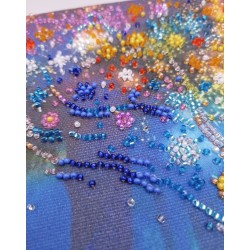 Mid-sized bead embroidery kit "Dreamer" AAMB-092