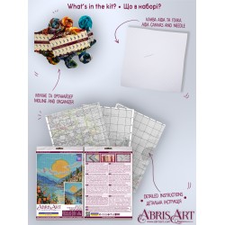 Cross stitch kit AAH-215