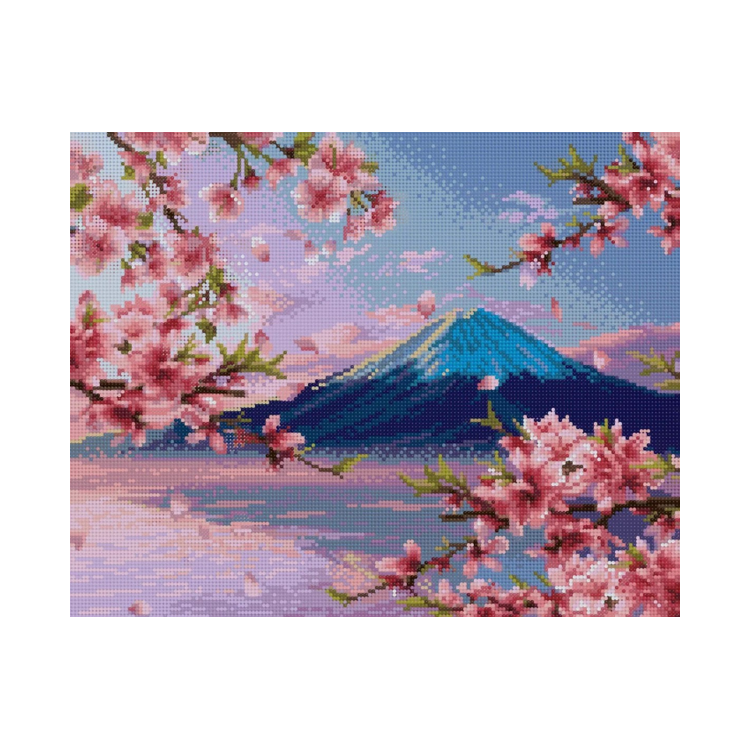 Diamond Painting "ArtCity" on the subframe Mount Fuji 30x40 cm VA801