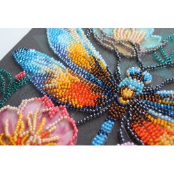 Main Bead Embroidery Kit Flickering wings (Deco Scenes) 20x20 cm AAMB-106