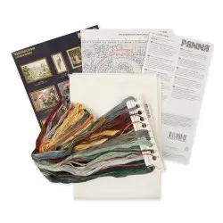 Cross stitch kit "Geographic map of the world" PPZ-1842