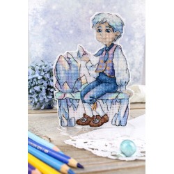 Cross stitch kit "Boy with a cold heart" SR-925