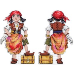 Cross stitch kit "Little robber" SR-926