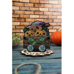 Cross stitch kit "Pumpkin Wagon" SR-930