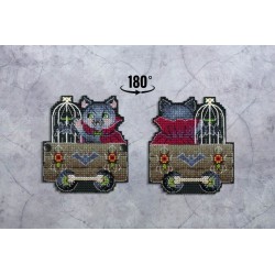 Cross stitch kit "Creepy carriage" SR-931