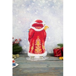 Cross stitch kit "Santa Claus, with stand" SR-943