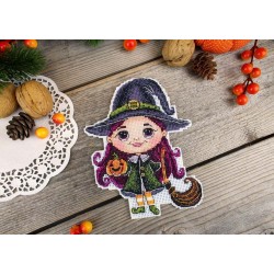 Cross stitch kit "Charming witch" SR-959