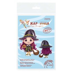 Cross stitch kit "Charming witch" SR-959