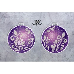 Cross stitch kit "New Year's ball "Amethyst radiance" SR-961