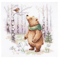 Cross stitch kit "Tales of the forest. Spring came" S0-241