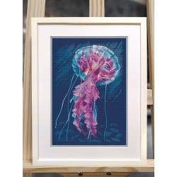 Cross stitch kit "Jellyfish" S1604