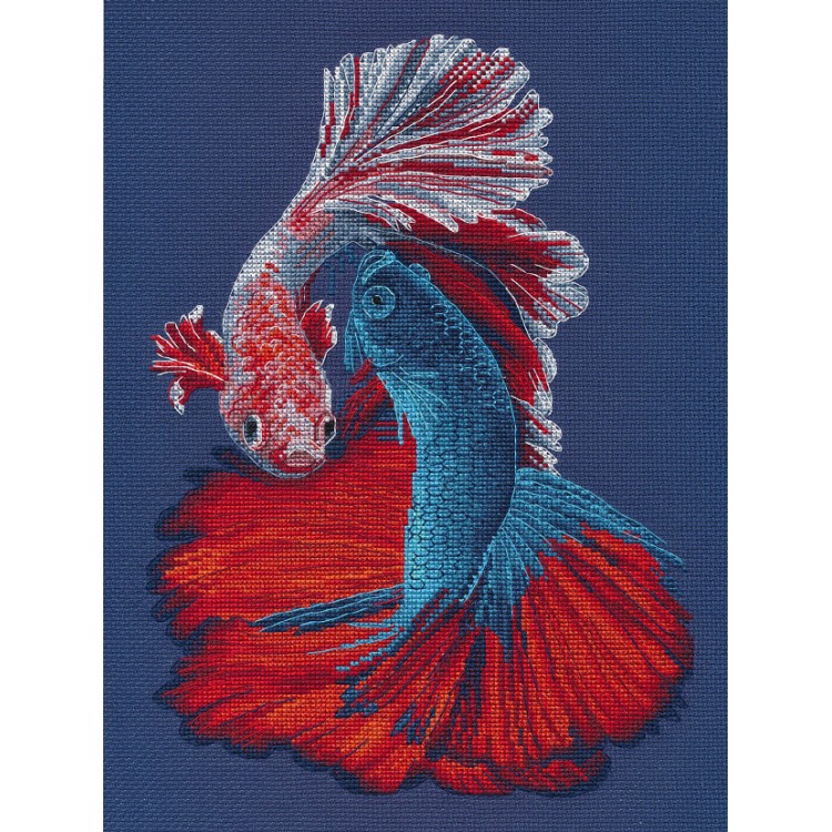 Cross stitch kit "Betta fish" S1607