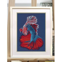 Cross stitch kit "Betta fish" S1607