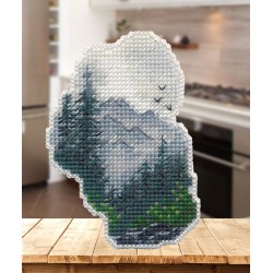 Cross stitch kit "Magnet. Landscape" S1611