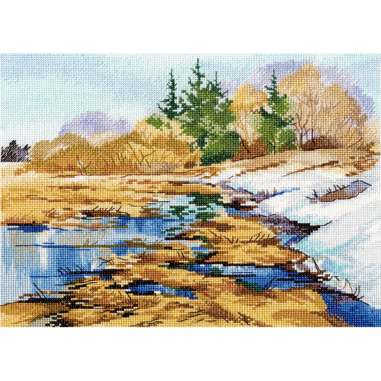 Cross stitch kit "Streams" S1615