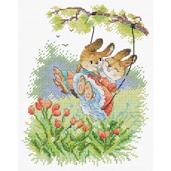 Cross stitch kit "Winged swing" SM-765