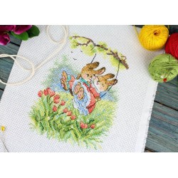 Cross stitch kit "Winged swing" SM-765