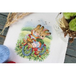 Cross stitch kit "With the wind" SM-767