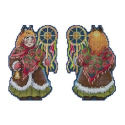 Cross stitch kit "Christmas carols 3" SR-966