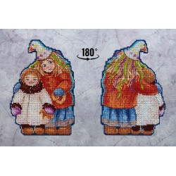 Cross stitch kit "Christmas carols 4" SR-967