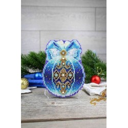 Cross stitch kit "Christmas tree ball. Magic of the night" SR-969