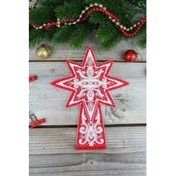 Cross stitch kit "Frost patterns. Star" ST-1080