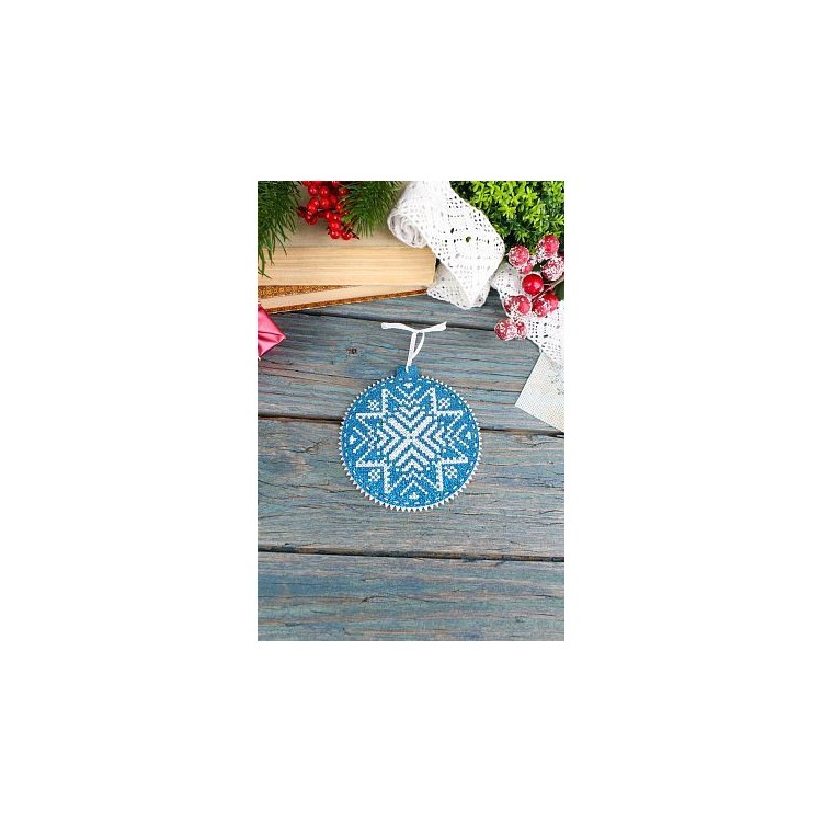 Cross stitch kit "Snow pattern" ST-1083