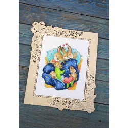 Cross stitch kit "Bunny's Dreams" SM-769