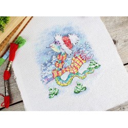 Cross stitch kit "Snow Walk" SM-793