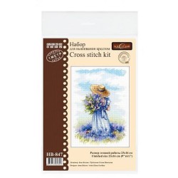 Cross stitch kit "Lavender Walk" SNV-847