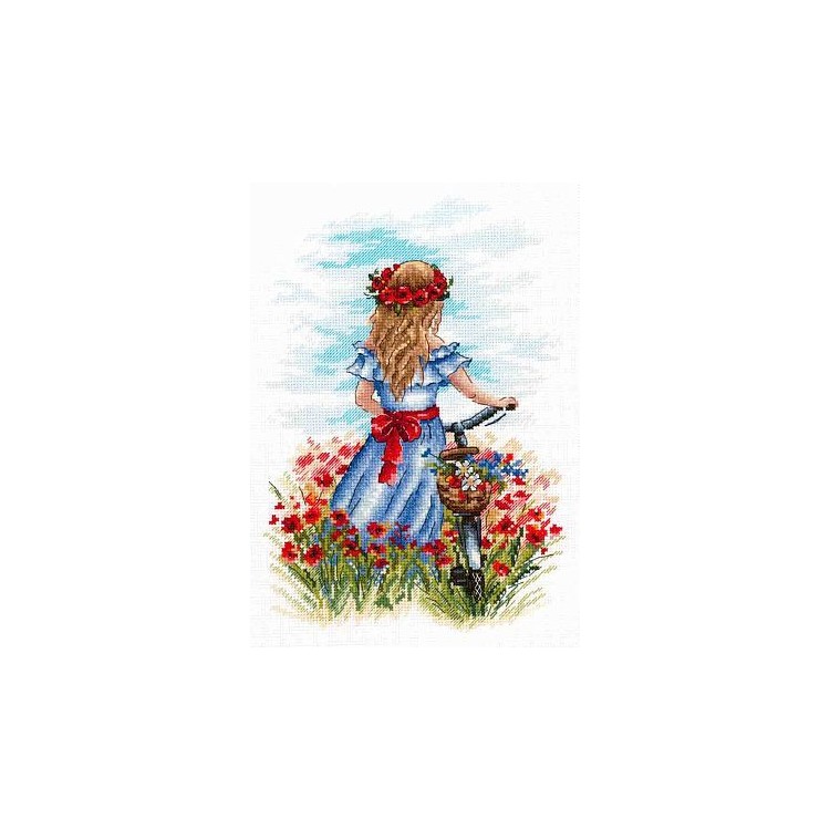 Cross stitch kit "Poppy Dreams" SNV-848