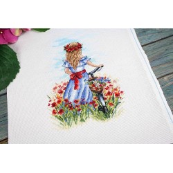 Cross stitch kit "Poppy Dreams" SNV-848