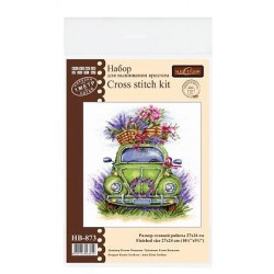 Cross stitch kit "Through the flowering fields" SNV-873