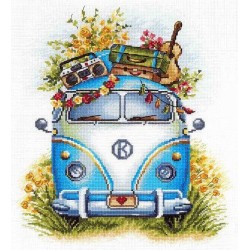 Cross stitch kit "Music of Travel" SNV-875