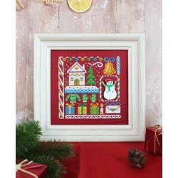 Cross stitch kit "Mini Sampler. New Year" SNV-939