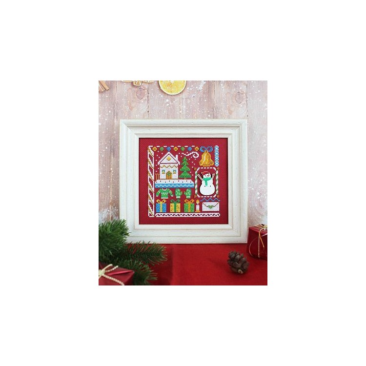 Cross stitch kit "Mini Sampler. New Year" SNV-939