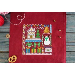 Cross stitch kit "Mini Sampler. New Year" SNV-939