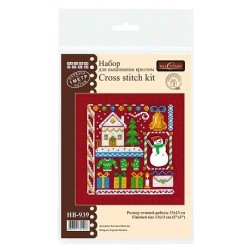 Cross stitch kit "Mini Sampler. New Year" SNV-939