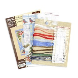 Cross stitch kit "Mini sampler. Winter composition" SNV-946