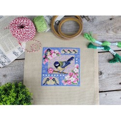 Cross stitch kit "Mini-sampler. Spring composition" SNV-947