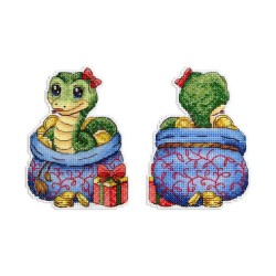 Cross stitch kit "Money snake" SR-1142