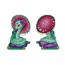 Cross stitch kit "Elegant snake" SR-1143